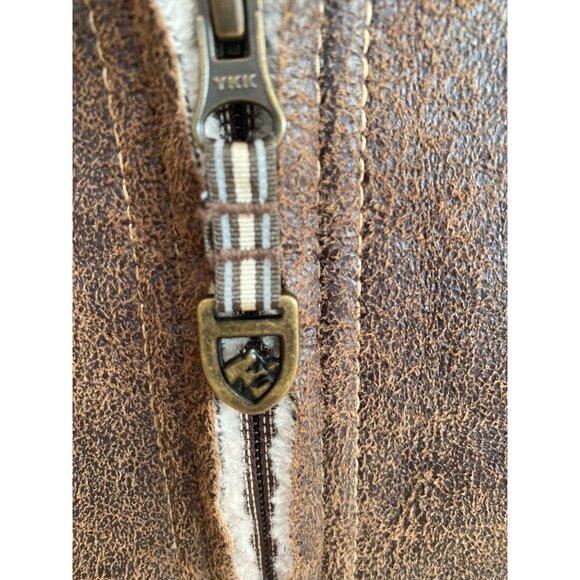 NWT Kuhl Women's LARGE Dani Sherpa Vest Brown MSRP$219 New - Picture 15 of 17